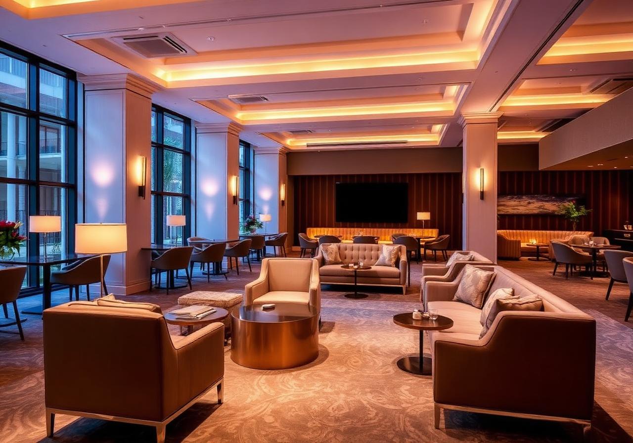 Lounge contemporâneo